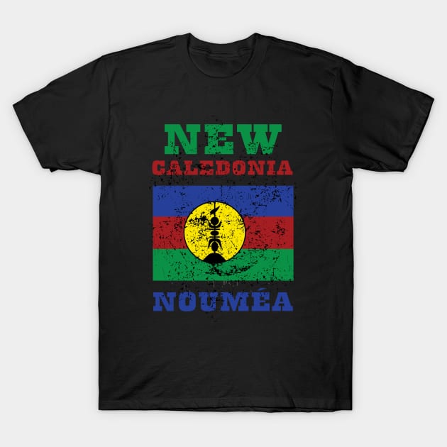 Flag of New Caledonia T-Shirt by KewaleeTee